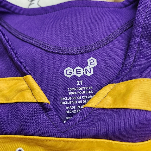 GEN2 Purple and Yellow Kids Dress - Picture 2 of 3